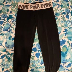 Pink/Victoria secret leggings